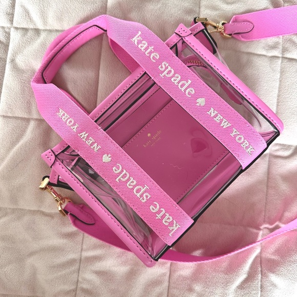 kate spade Handbags - Kate Spade Kip Clear Mini Tote